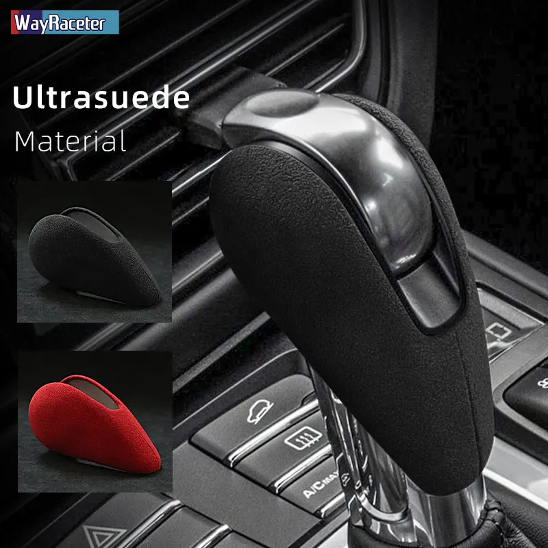 Ultrasuede Top Suede Car Wrapping ABS Gear Shift Knob Cover For Porsche Panamera 970 718 911 Boxster Cayman Macan Accessories
Ultrasuede Top Suede Car Wrapping ABS Gear Shift Knob Cover For Porsche Panamera 970 718 911 Boxster Cayman Macan Accessories