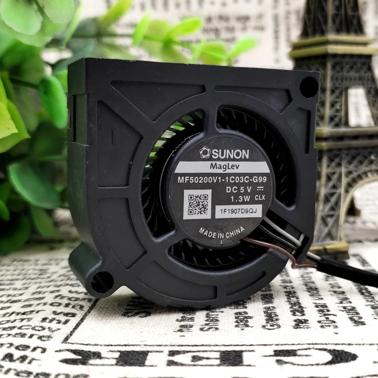 Новый оригинальный MF50200V1-1C03C-G99 5020 DC 5V 1,3 W 3-проводной охлаждающий вентилятор
Новый оригинальный MF50200V1-1C03C-G99 5020 DC 5V 1,3 W 3-проводной охлаждающий вентилятор