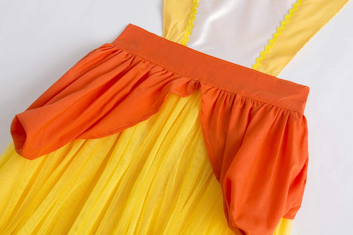 Женский персиковый костюм принцессы наряд фартук для вечеринки в стиле Super Mario на