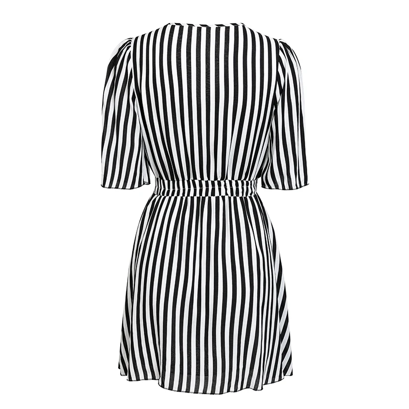 Women to restore ancient ways stripe dress with short sleeves V neck wrinkles cotton skirt mini sexy summer leisure dressL060
Women to restore ancient ways stripe dress with short sleeves V neck wrinkles cotton skirt mini sexy summer leisure dressL060