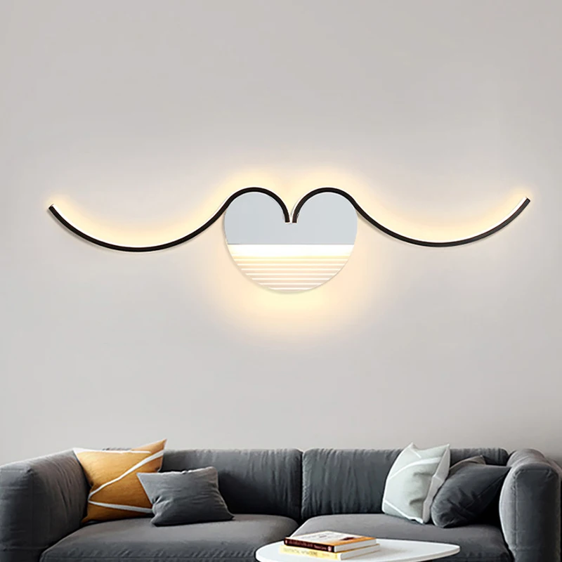 LED Long Bathroom Mirror Lights Creative Simple Bedroom Bedside Lamp Nordic Stair Aisle Wall Sconce Modern Background
LED Long Bathroom Mirror Lights Creative Simple Bedroom Bedside Lamp Nordic Stair Aisle Wall Sconce Modern Background