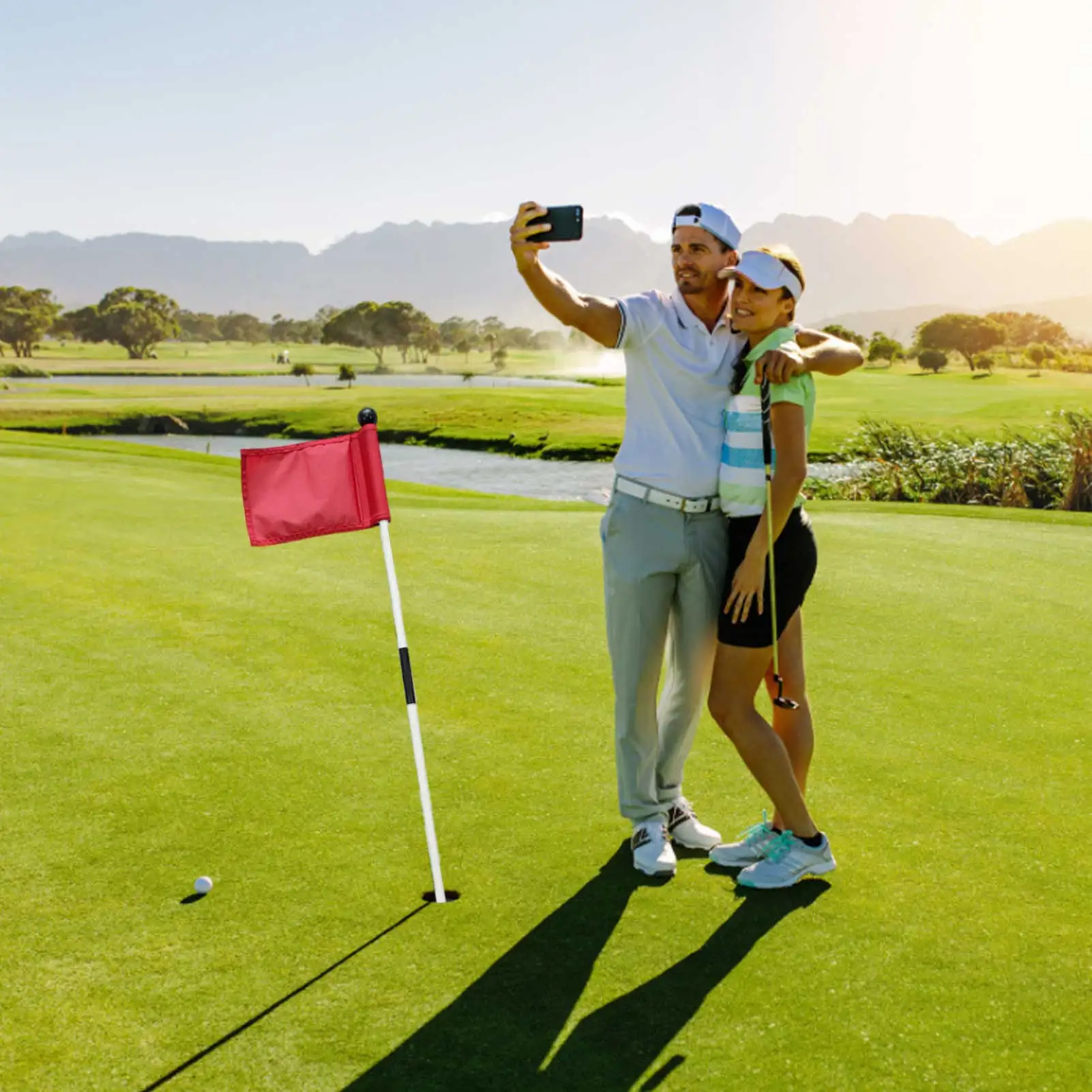 Professional Golf Training Aids Golf Stick Yard Stick Putting Yard Garden Practice Practice Golf Hole Pole Cup Flag
Professional Golf Training Aids Golf Stick Yard Stick Putting Yard Garden Practice Practice Golf Hole Pole Cup Flag