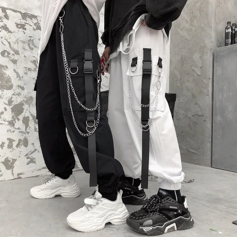 Pants for Women Ins Trendy Dark Series High Street Hip Hop Multi-Pocket Ankle-Tied Ribbon Workwear Casual Wide-Leg Pants with
Pants for Women Ins Trendy Dark Series High Street Hip Hop Multi-Pocket Ankle-Tied Ribbon Workwear Casual Wide-Leg Pants with