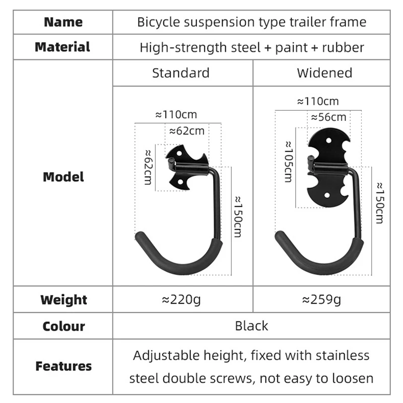 Newly Bike Wall Mount Parking Rack Stable Single Hook Wall Hanger Bicycle Display Racks Steel Parking Rack Cycling Equipment
Newly Bike Wall Mount Parking Rack Stable Single Hook Wall Hanger Bicycle Display Racks Steel Parking Rack Cycling Equipment