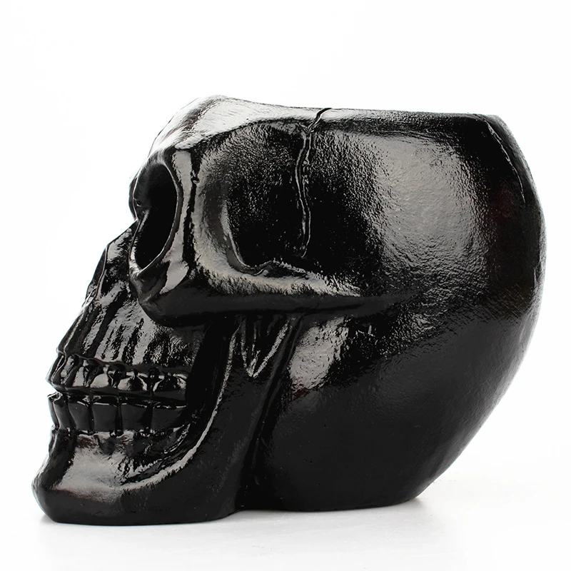 Black/Pink Skull Resin Pencil Holder Organizer Halloween Decorative Skeleton Head Stationery Desktop Organizer Pen Holders SP99
Black/Pink Skull Resin Pencil Holder Organizer Halloween Decorative Skeleton Head Stationery Desktop Organizer Pen Holders SP99