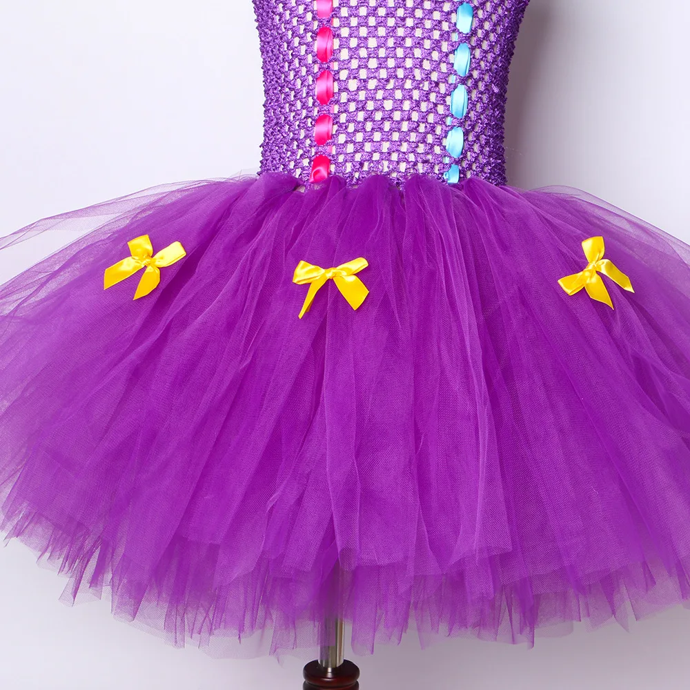 POSH DREAM New Surprise Doll Tutu Dress Lolita Cartoon Children Princess Dress Purple Kids Girl Party Tutu Dresses for Halloween 
POSH DREAM New Surprise Doll Tutu Dress Lolita Cartoon Children Princess Dress Purple Kids Girl Party Tutu Dresses for Halloween