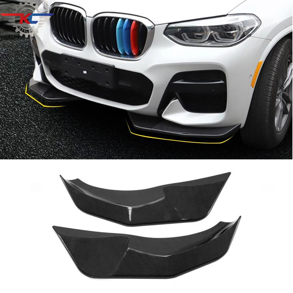 Front Lip Chin Bumper Body Kits Deflector Real Carbon Splitter Diffuser Front Skirt For BMW X3 X4 G01 G02 2018+
Front Lip Chin Bumper Body Kits Deflector Real Carbon Splitter Diffuser Front Skirt For BMW X3 X4 G01 G02 2018+