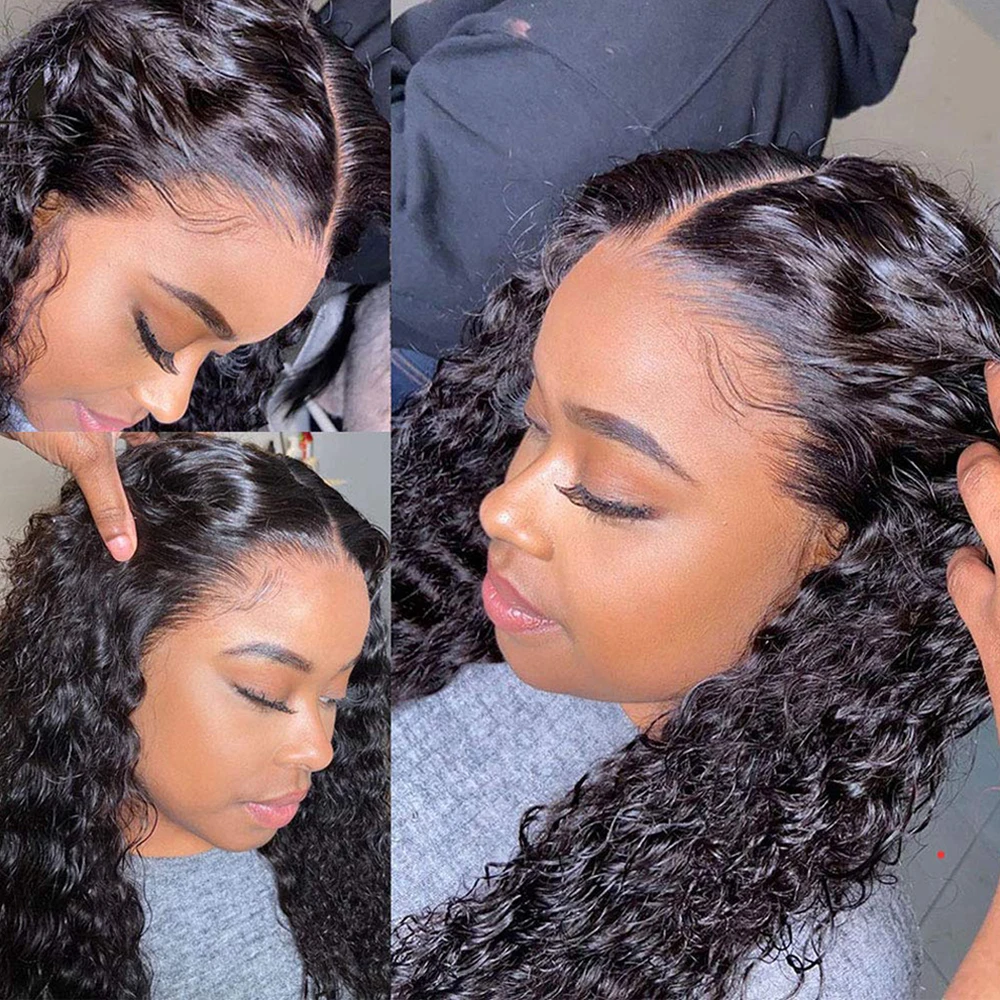 Water Wave HD Transparent Lace Frontal Wigs 180% Wet And Wavy Human Hair Wigs For Women Pre plucked 13x4x1 Water Wave Curly Wig
Water Wave HD Transparent Lace Frontal Wigs 180% Wet And Wavy Human Hair Wigs For Women Pre plucked 13x4x1 Water Wave Curly Wig