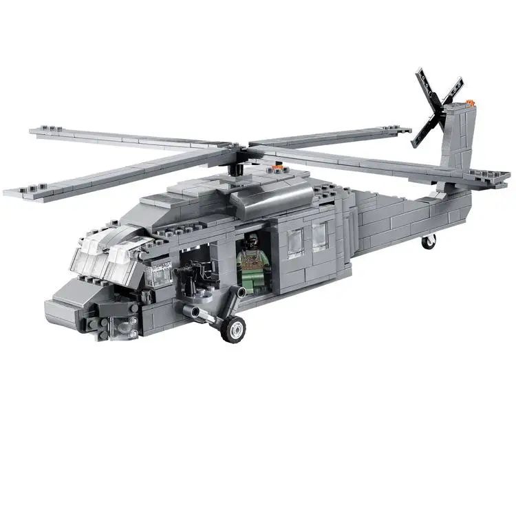 Decool 2114 UH-60 Black Hawk Commandos Helicopter Sheng Yuan Building Block Kids DIY Bricks Toys for Children
Decool 2114 UH-60 Black Hawk Commandos Helicopter Sheng Yuan Building Block Kids DIY Bricks Toys for Children