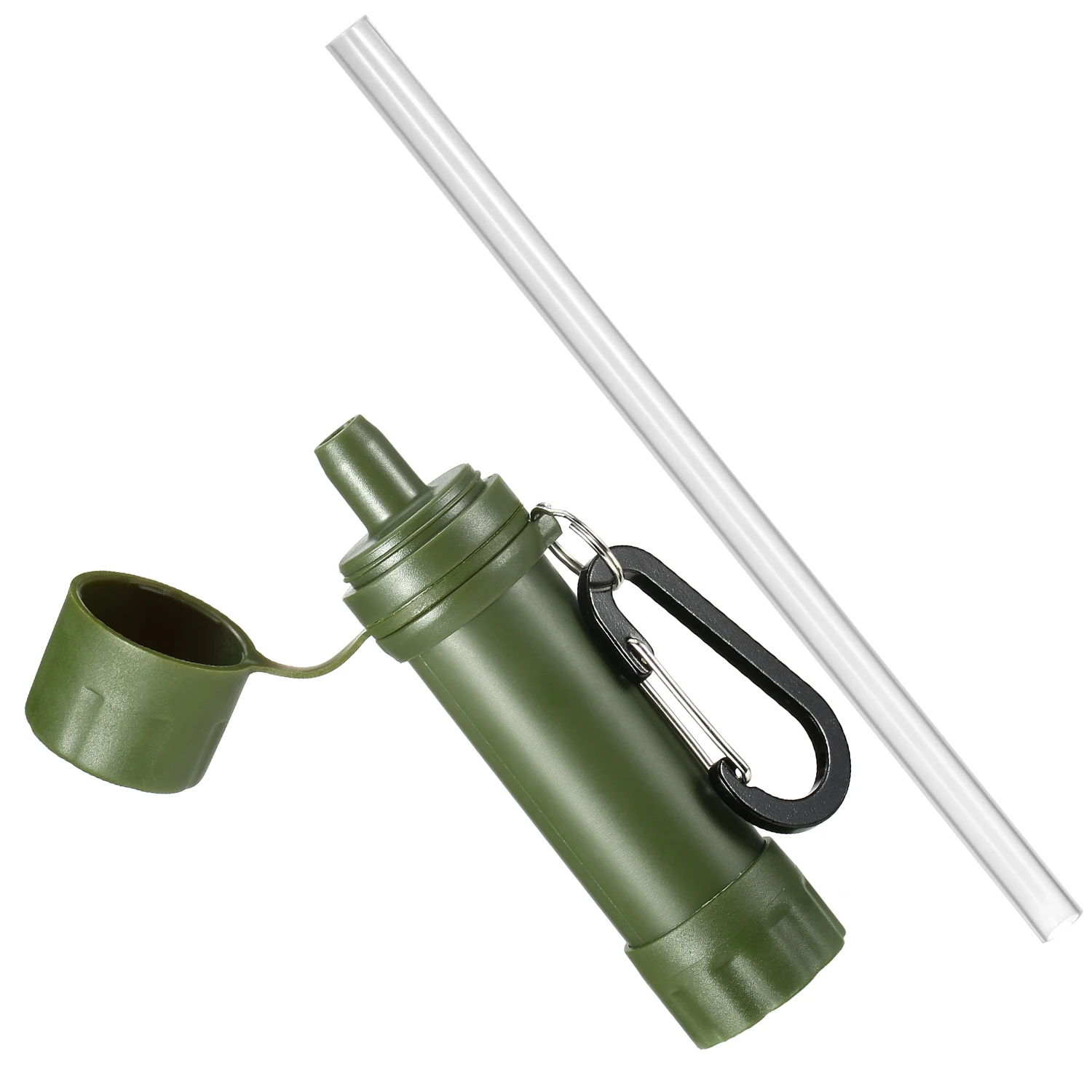 Outdoor Water Straw Water Filtration System Water Purifier for Emergency Camping Traveling Backpacking Camping Equipment
Outdoor Water Straw Water Filtration System Water Purifier for Emergency Camping Traveling Backpacking Camping Equipment