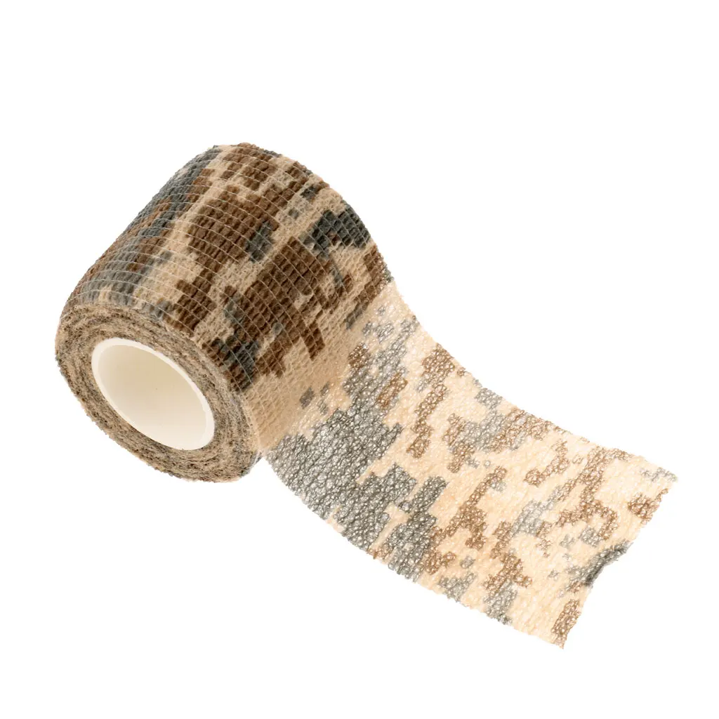 2x Reusable Self-Cling Strong Tape Roll Outdoor DIY Hunting Conceal Military Tape Desert Camouflage
2x Reusable Self-Cling Strong Tape Roll Outdoor DIY Hunting Conceal Military Tape Desert Camouflage