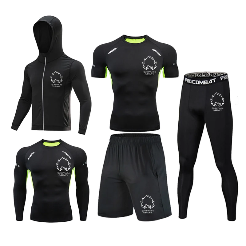 Men's running quick drying compression sports T-shirt fitness fitness suit running football sweat shirt men's sports suit
Men's running quick drying compression sports T-shirt fitness fitness suit running football sweat shirt men's sports suit