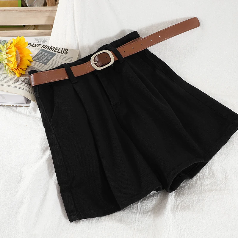Kimutomo Wide-legged Shorts Women High Waist 2021 Summer New Straight Clothing Korean Retro Ins Shorts Women's Fashion
Kimutomo Wide-legged Shorts Women High Waist 2021 Summer New Straight Clothing Korean Retro Ins Shorts Women's Fashion
