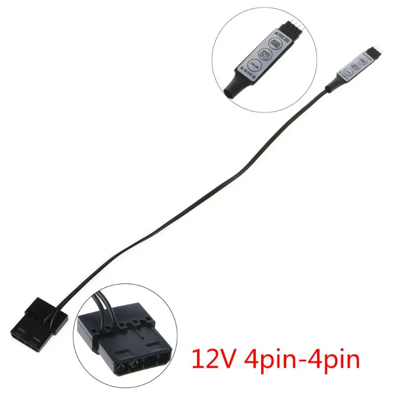 Light Manual Controller A-RGB DC 5V 3Pin/ DC 12V 4Pin Power Connector for Fans Lights 
Light Manual Controller A-RGB DC 5V 3Pin/ DC 12V 4Pin Power Connector for Fans Lights