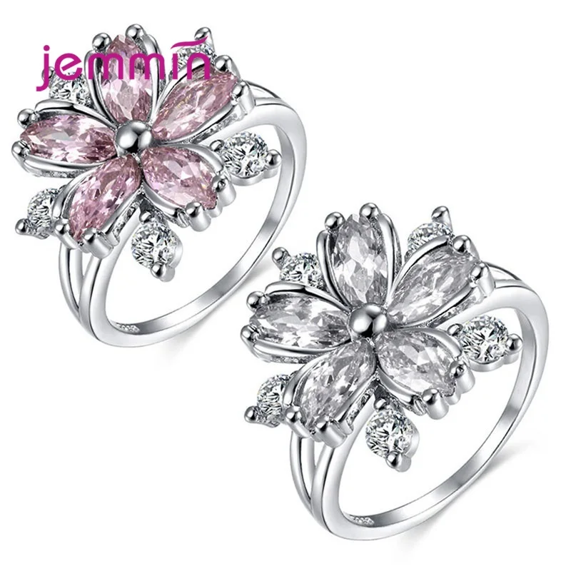 100% Real 925 Sterling Silver Flower Shape Ring 5A CZ Zirconia Wedding Jewelry Engagement Promise Finger Rings For Women Gift
100% Real 925 Sterling Silver Flower Shape Ring 5A CZ Zirconia Wedding Jewelry Engagement Promise Finger Rings For Women Gift