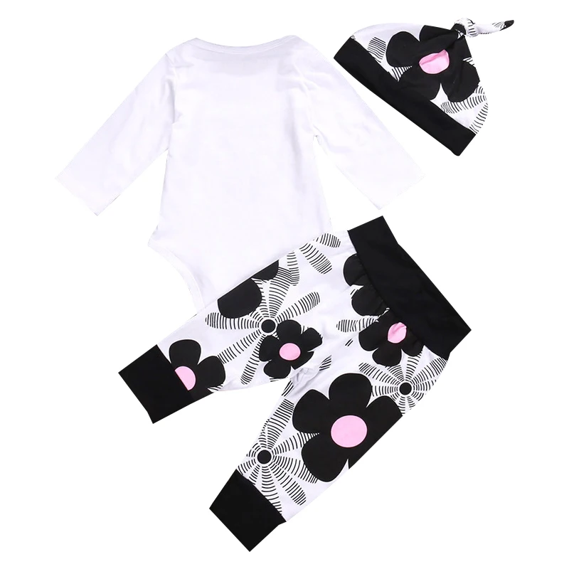 Spring And Autumn Floral Print RomperCotton Long Sleeve Floral Print Romper Three-piece Set 100cm Cotton Long-sleeved Hot Sale 
Spring And Autumn Floral Print RomperCotton Long Sleeve Floral Print Romper Three-piece Set 100cm Cotton Long-sleeved Hot Sale