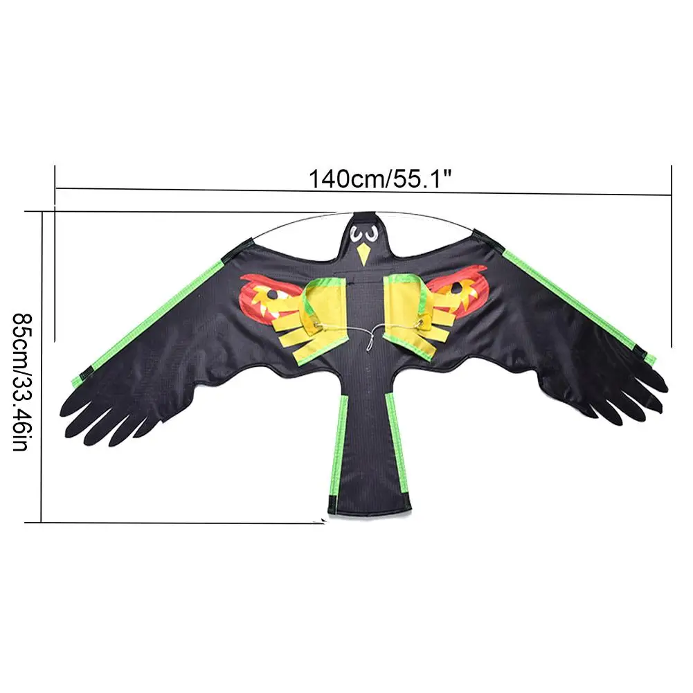 Eagle Kite Lifelike Reflective Eye Scarecrow Bird Scarer Drive Bird Kite Scarecrow Decoy Yard Farm Bird Repelling Flying Kite
Eagle Kite Lifelike Reflective Eye Scarecrow Bird Scarer Drive Bird Kite Scarecrow Decoy Yard Farm Bird Repelling Flying Kite