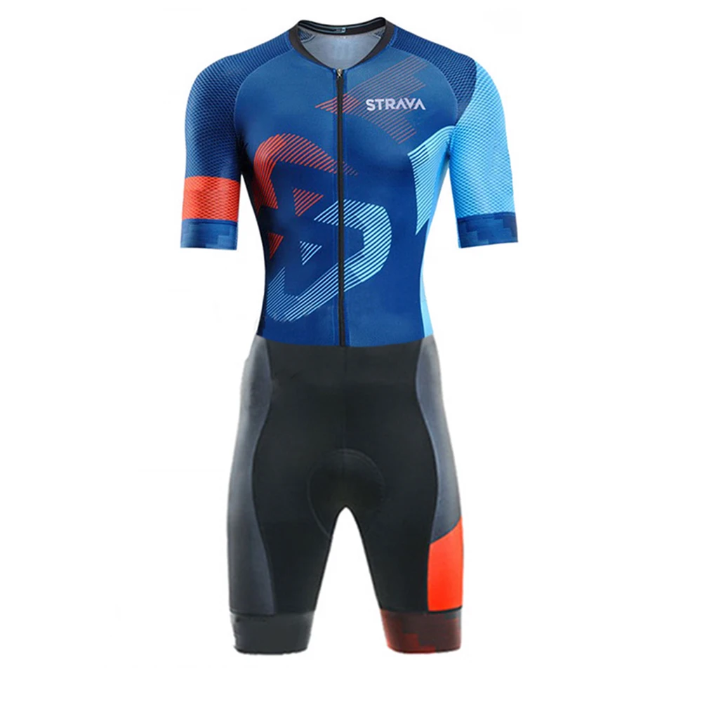 Костюм для велоспорта Speedsuit Strava мужской костюм 2020 года велосипедный комбинезон