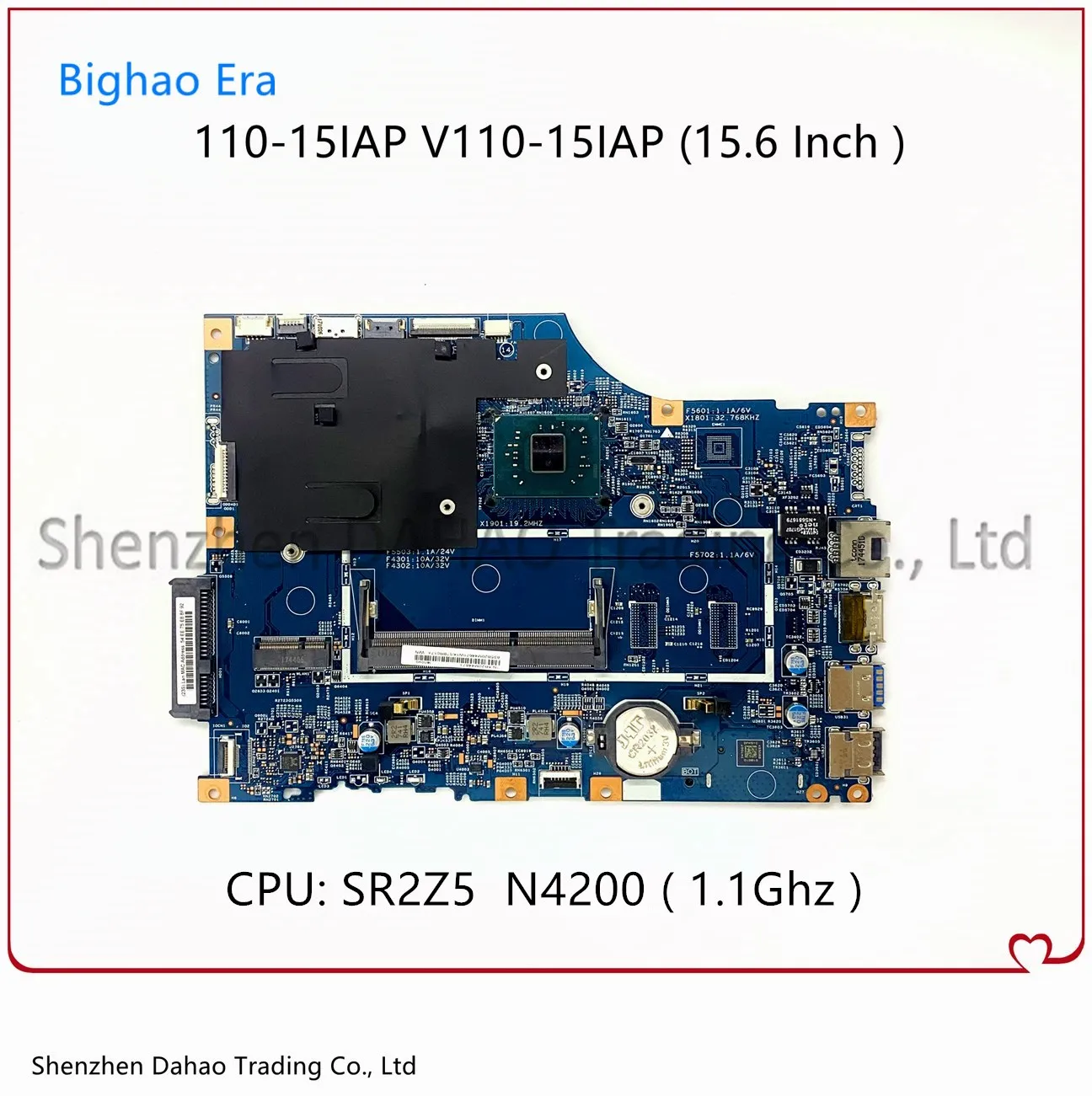 Материнская плата для ноутбука Lenovo V110 15270-1 с процессором N4200 DDR3L мех: 5B20M44694 5B20M44675 100% полностью протестирована 
Материнская плата для ноутбука Lenovo V110 15270-1 с процессором N4200 DDR3L мех: 5B20M44694 5B20M44675 100% полностью протестирована