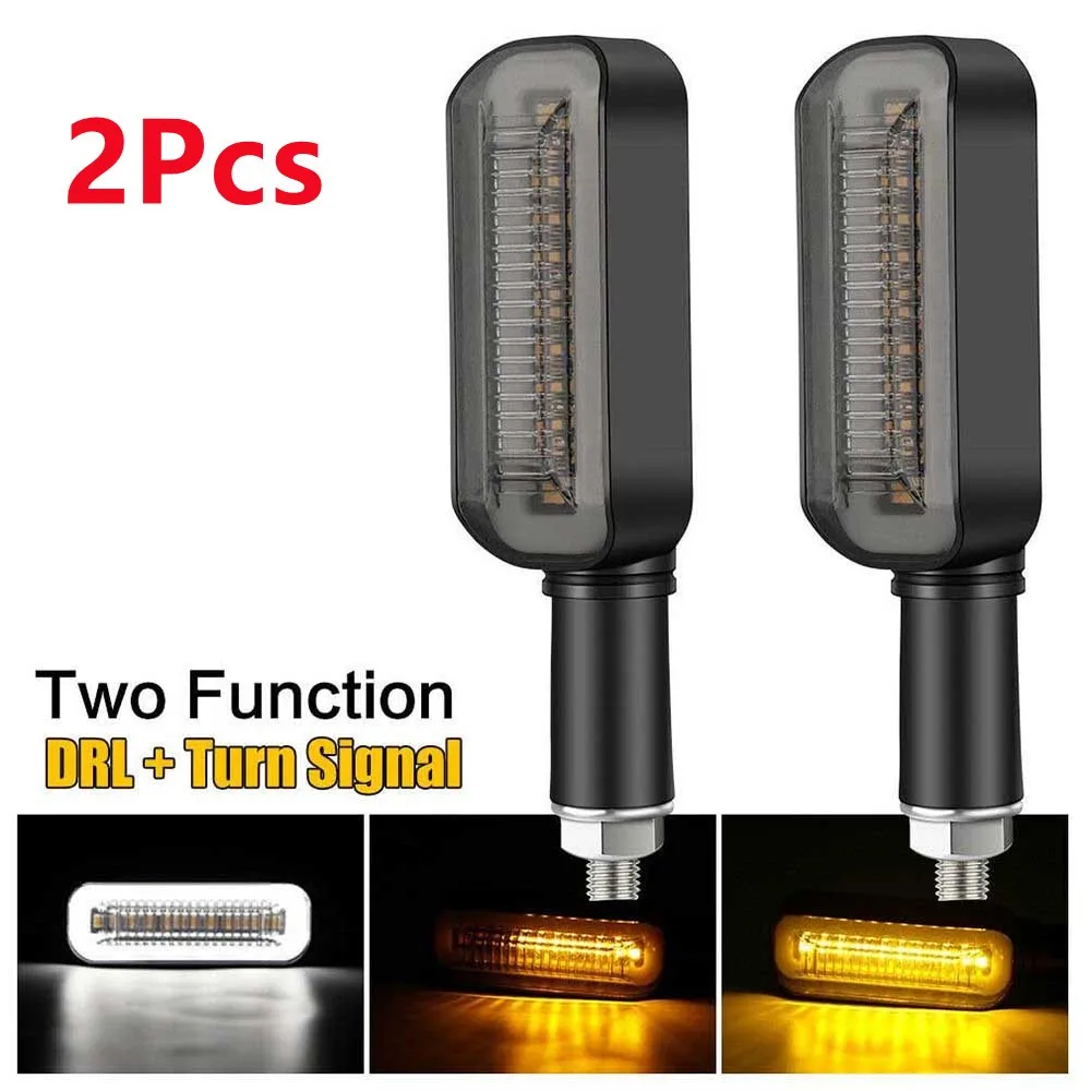 2pcs Caferacer Motorcycle LED Flowing Turn Signals Lights Amber Indicator Blinker DRL Flasher Directional Lamp For Motorbike
2pcs Caferacer Motorcycle LED Flowing Turn Signals Lights Amber Indicator Blinker DRL Flasher Directional Lamp For Motorbike