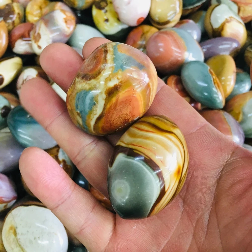 2pcs High Quality Marine Stone Mineral Handle Crystal Healing Sphere Home Decor Gift Dropped LU
2pcs High Quality Marine Stone Mineral Handle Crystal Healing Sphere Home Decor Gift Dropped LU