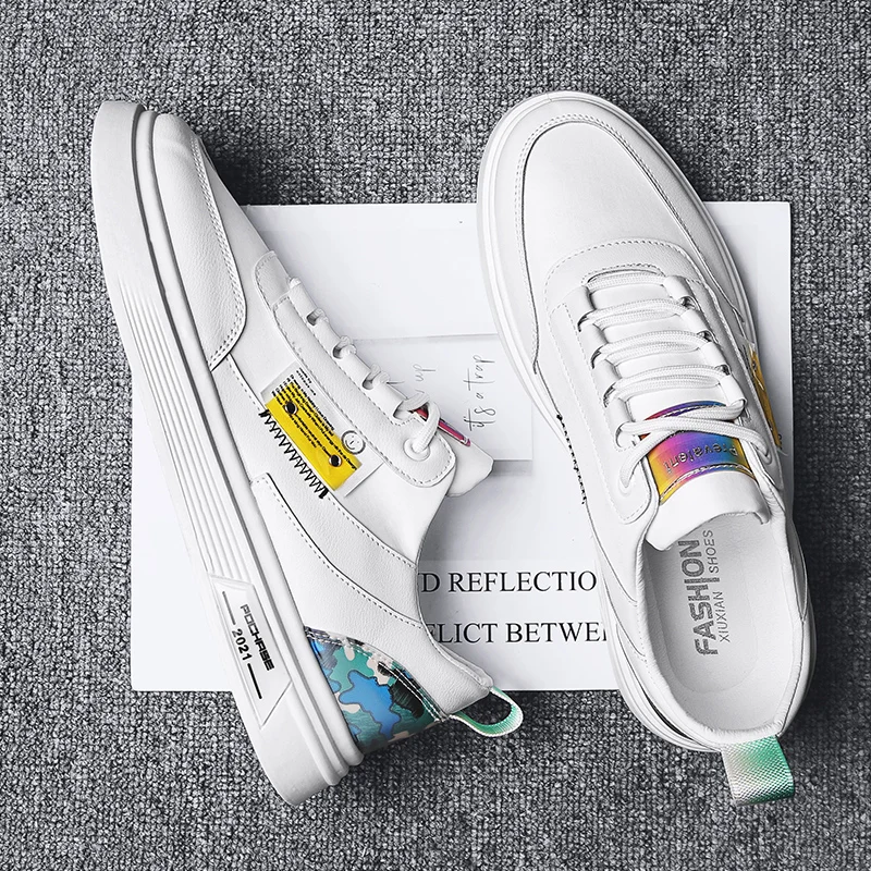 Men Sneakers 2021 Fashion Breathble Vulcanized Shoes Women Pu Leather Platform Shoes Women Lace Up Casual Shoes White New Hot
Men Sneakers 2021 Fashion Breathble Vulcanized Shoes Women Pu Leather Platform Shoes Women Lace Up Casual Shoes White New Hot