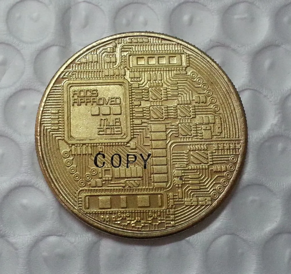 Биткоин памятный мятный золотой серебряный слитк нумизматика монета Парижа
