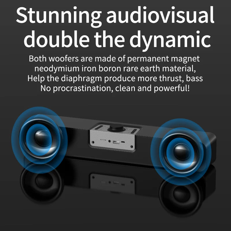 Sound bar home alarm clock speaker subwoofer AUX USB wired wireless bluetooth speaker surround sound altavoz bluetooth.
Sound bar home alarm clock speaker subwoofer AUX USB wired wireless bluetooth speaker surround sound altavoz bluetooth.