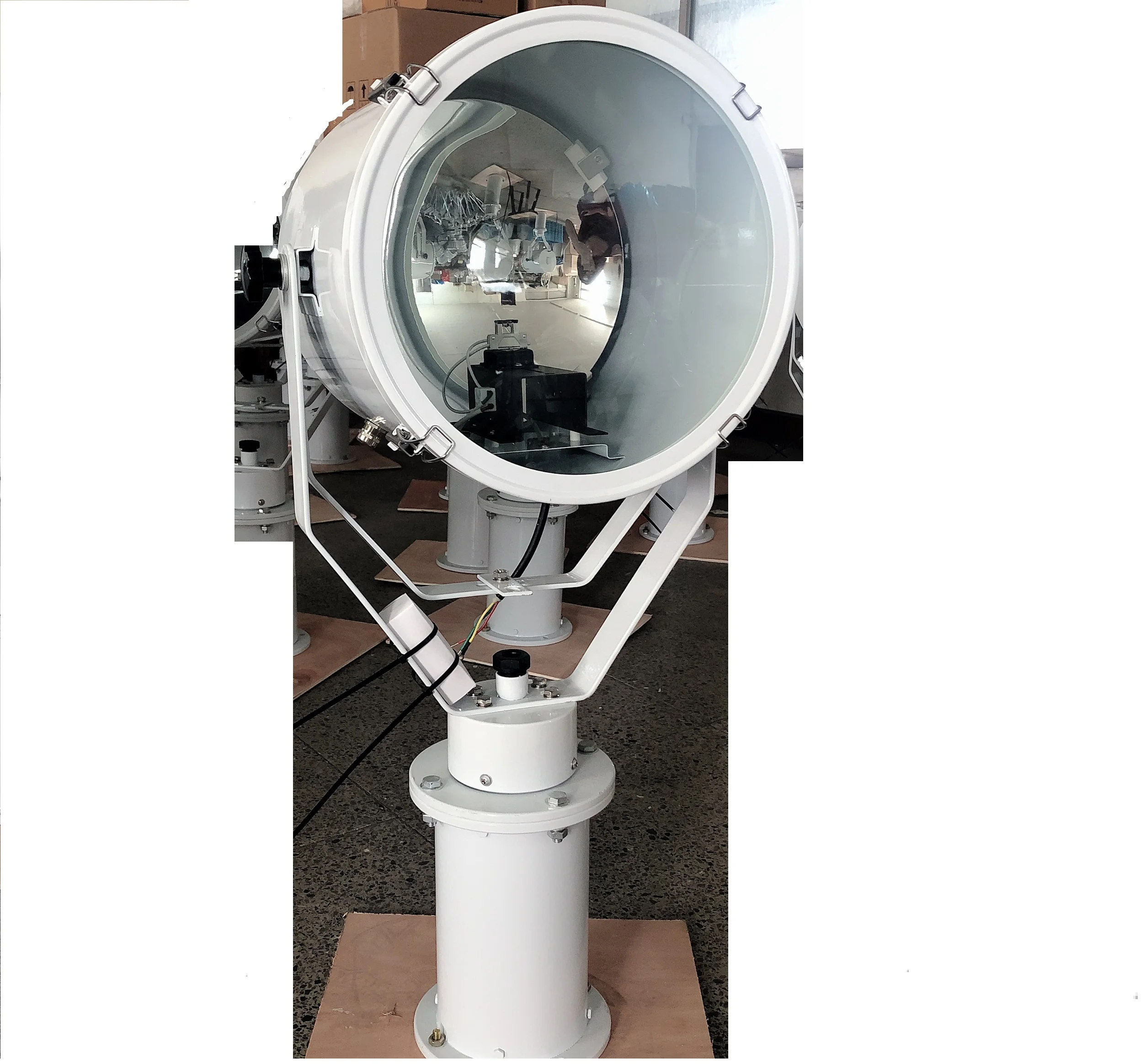 CTG3 marine ship boat searchlight IP56 Marine Search Spot Light Applied to large area illuminant 1000w Spotlight Bulb Long Range
CTG3 marine ship boat searchlight IP56 Marine Search Spot Light Applied to large area illuminant 1000w Spotlight Bulb Long Range