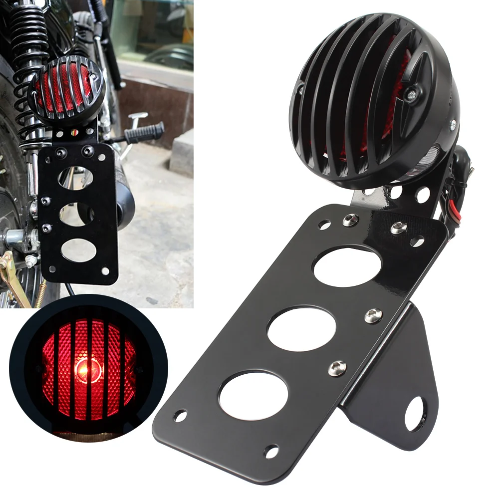 Motorcycle Side Mount License Plate Bracket Tail Brake Stop Taillights For Harley Yamaha Suzuki Universal License Plate Bracket
Motorcycle Side Mount License Plate Bracket Tail Brake Stop Taillights For Harley Yamaha Suzuki Universal License Plate Bracket
