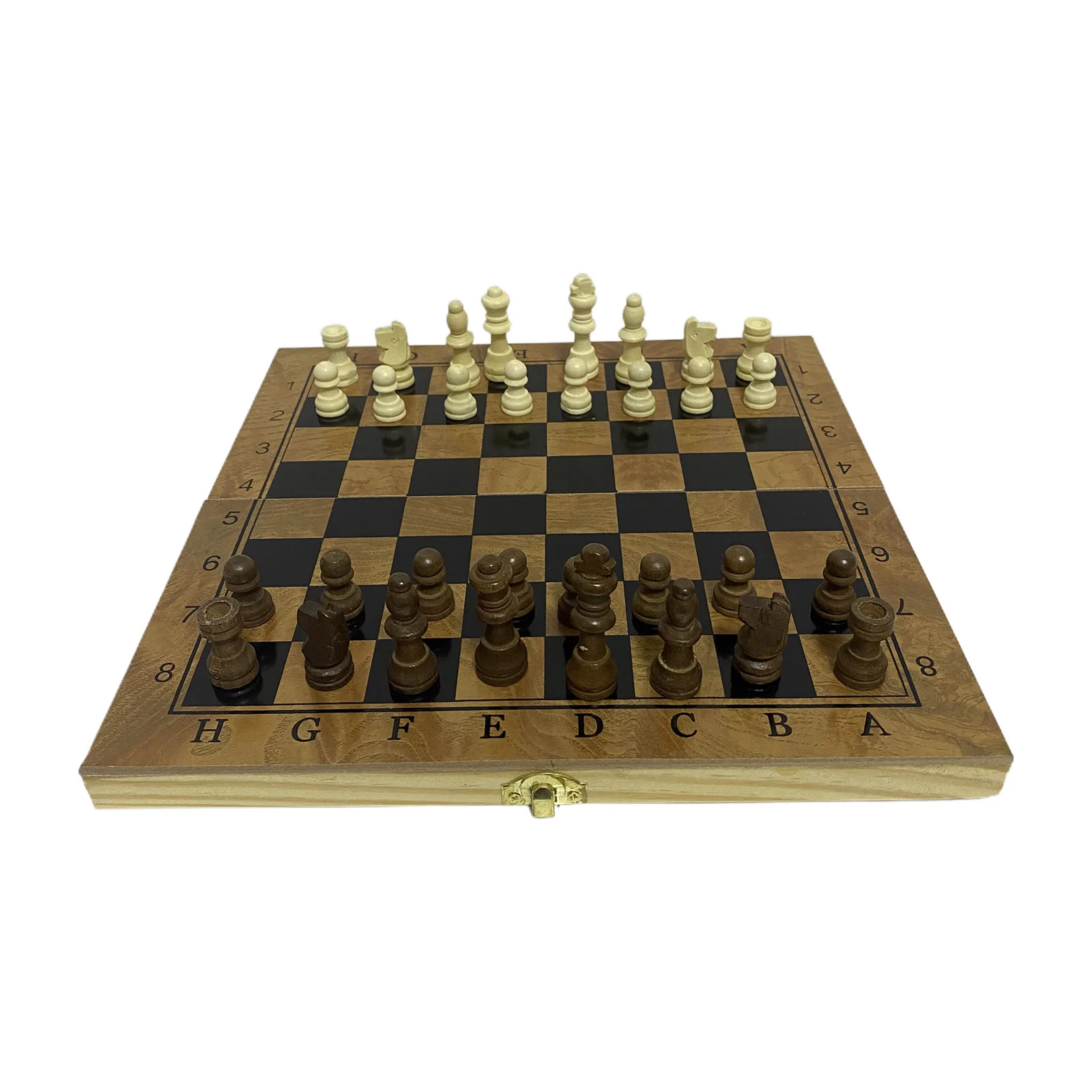 Folding Chess Set Wooden Lightweight Game Playing Elements For Adult Children Family Chessboard Game Gifts Portable Chess Set 
Folding Chess Set Wooden Lightweight Game Playing Elements For Adult Children Family Chessboard Game Gifts Portable Chess Set