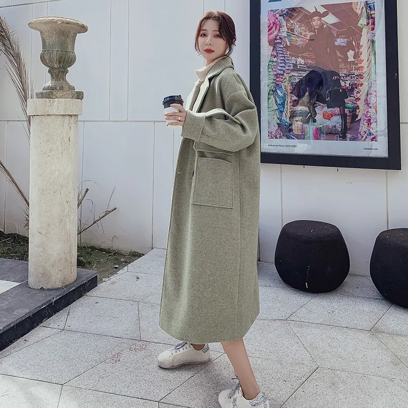 Fahshion Purple Long Wool Coat Women 2020 Autumn Winter Jackets new temperament over the knee Woolen Coat female Overcoat XA3456
Fahshion Purple Long Wool Coat Women 2020 Autumn Winter Jackets new temperament over the knee Woolen Coat female Overcoat XA3456