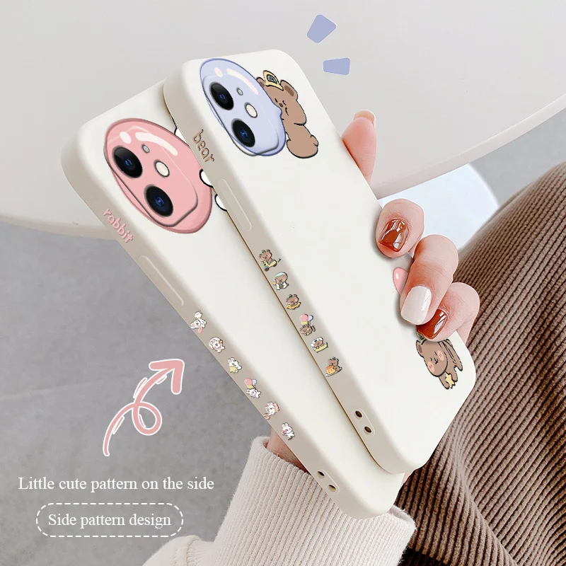 The Balloon Is Little Rabbit Phone Case For iPhone 12 13 Pro Max 11 X XS XR XSMAX SE2020 8 8Plus 7 7Plus 6 6S Plus Cover
The Balloon Is Little Rabbit Phone Case For iPhone 12 13 Pro Max 11 X XS XR XSMAX SE2020 8 8Plus 7 7Plus 6 6S Plus Cover