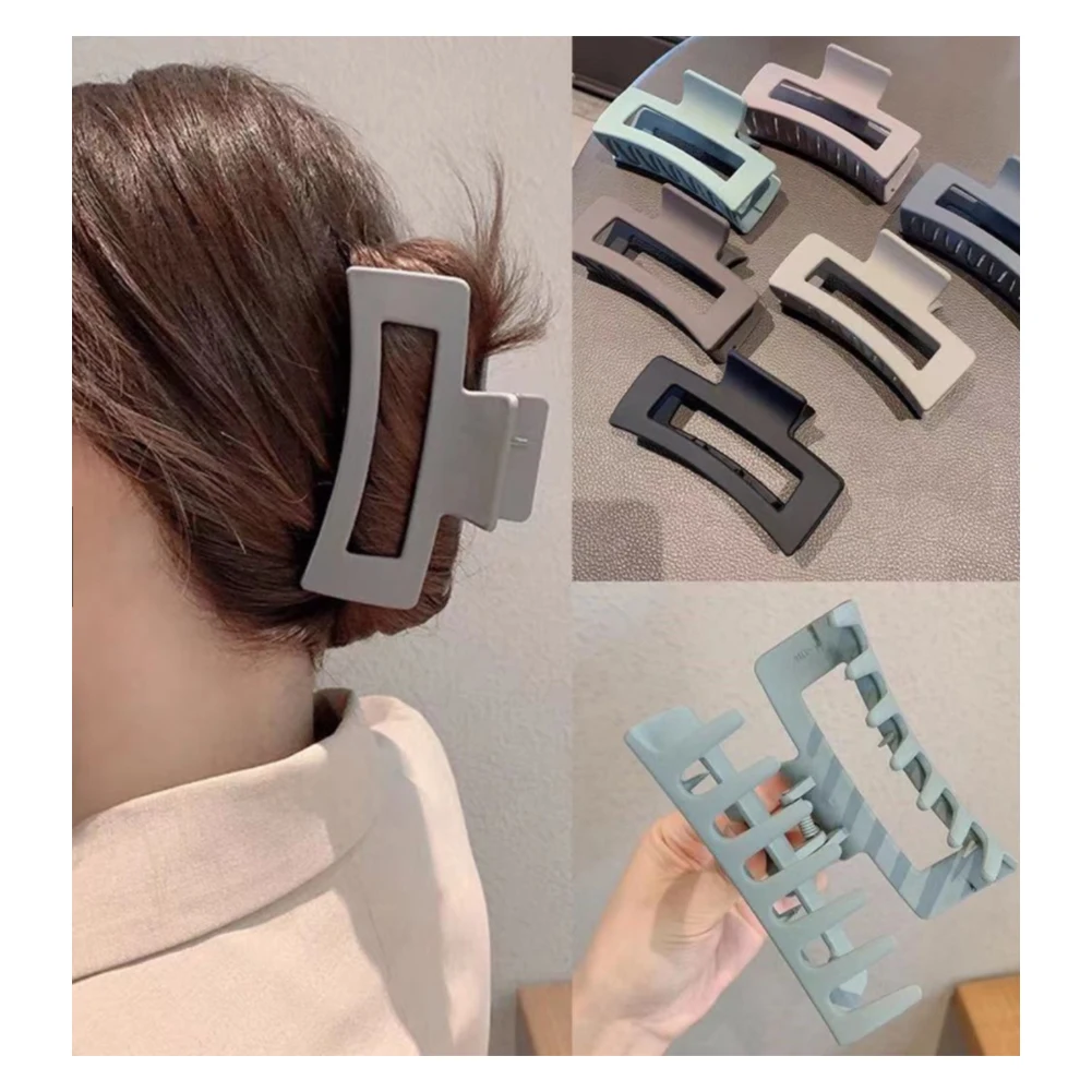 Korean Morandi Matte Geometry Hair Claws Elegant Acrylic Hairpins Barrette Crab Hair Clip for Women Girls Hair Accessories
Korean Morandi Matte Geometry Hair Claws Elegant Acrylic Hairpins Barrette Crab Hair Clip for Women Girls Hair Accessories