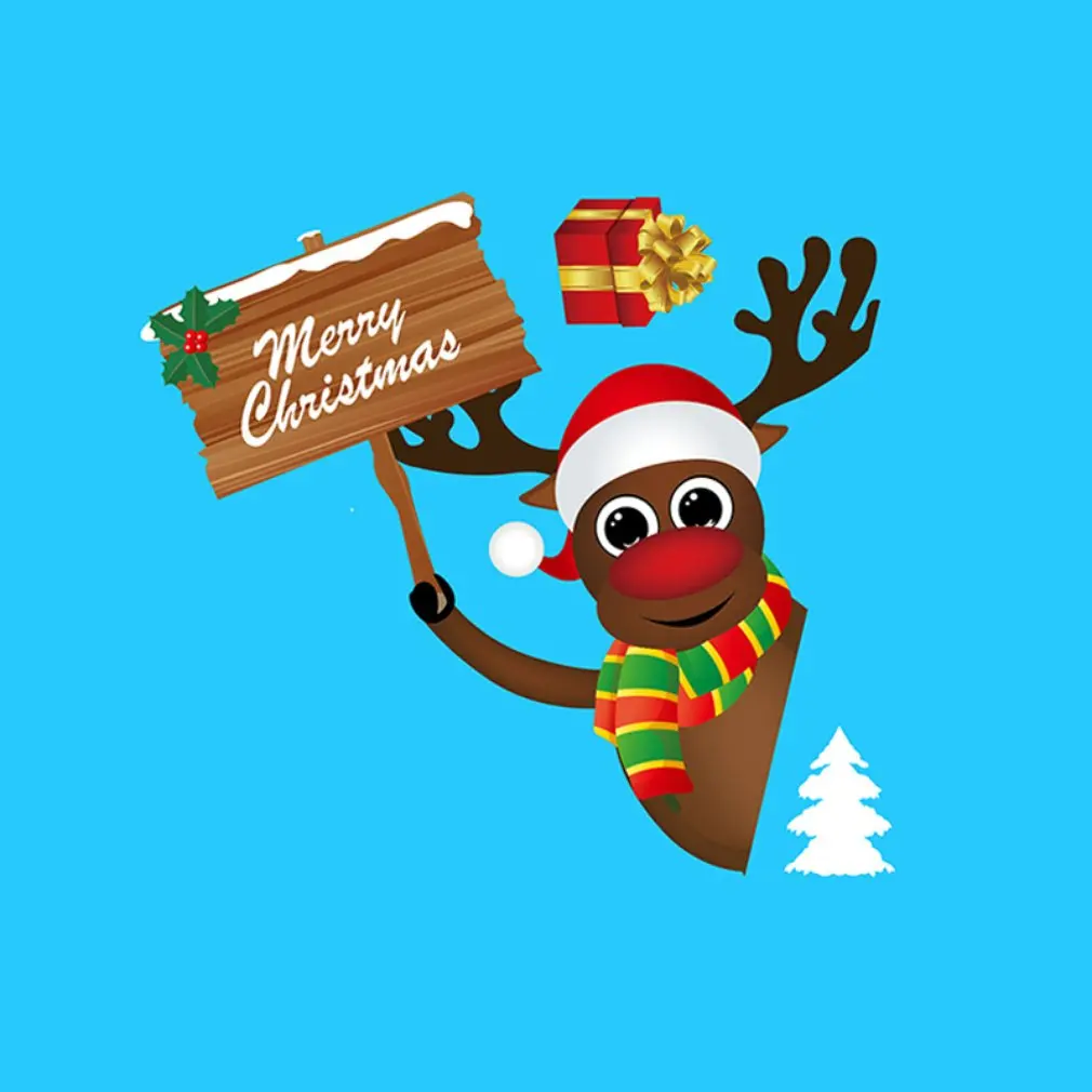 Static PVC decorative stickers for Christmas doors and windows double-sided electrostatic window glass stickers
Static PVC decorative stickers for Christmas doors and windows double-sided electrostatic window glass stickers