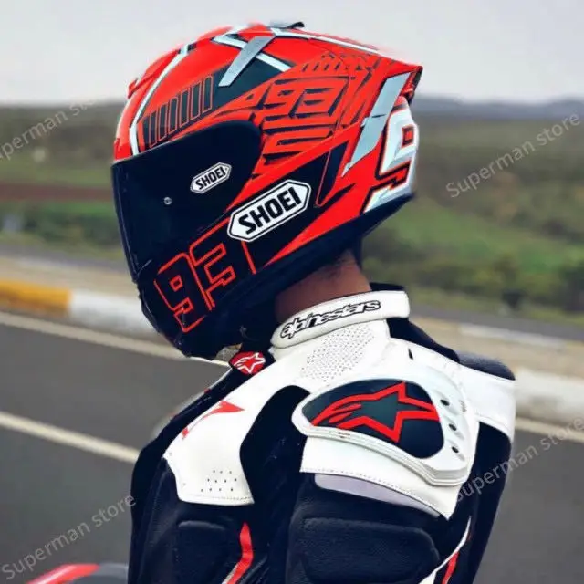 Мотоциклетный шлем X14 93 Marquez для езды на мотоцикле гоночный мотоциклетный