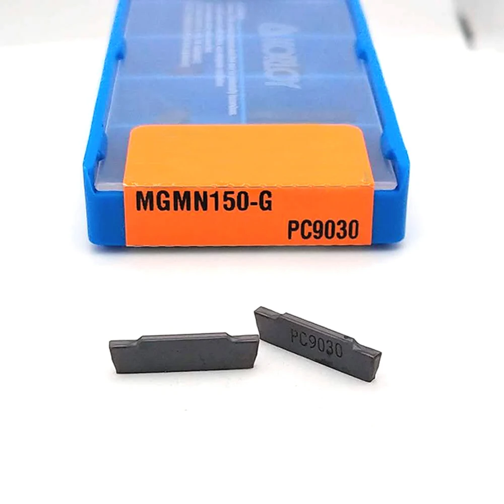10PCS MGMN150 G PC9030 slotted carbide blade MGMN 150 high quality lathe tool turning tool separation slotting tool separation
10PCS MGMN150 G PC9030 slotted carbide blade MGMN 150 high quality lathe tool turning tool separation slotting tool separation