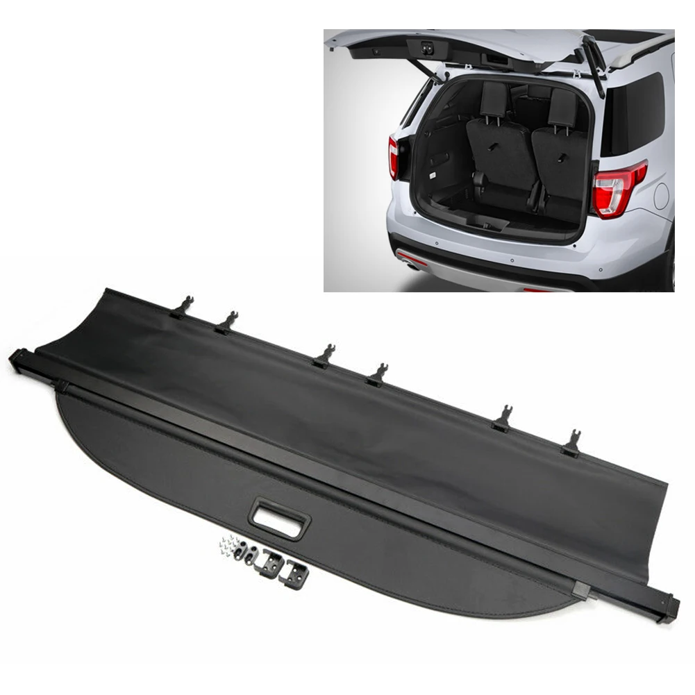 Черная защитная накладка на багажник автомобиля для Ford Explorer 2011 2012 2013 2014 2015 2016 2017