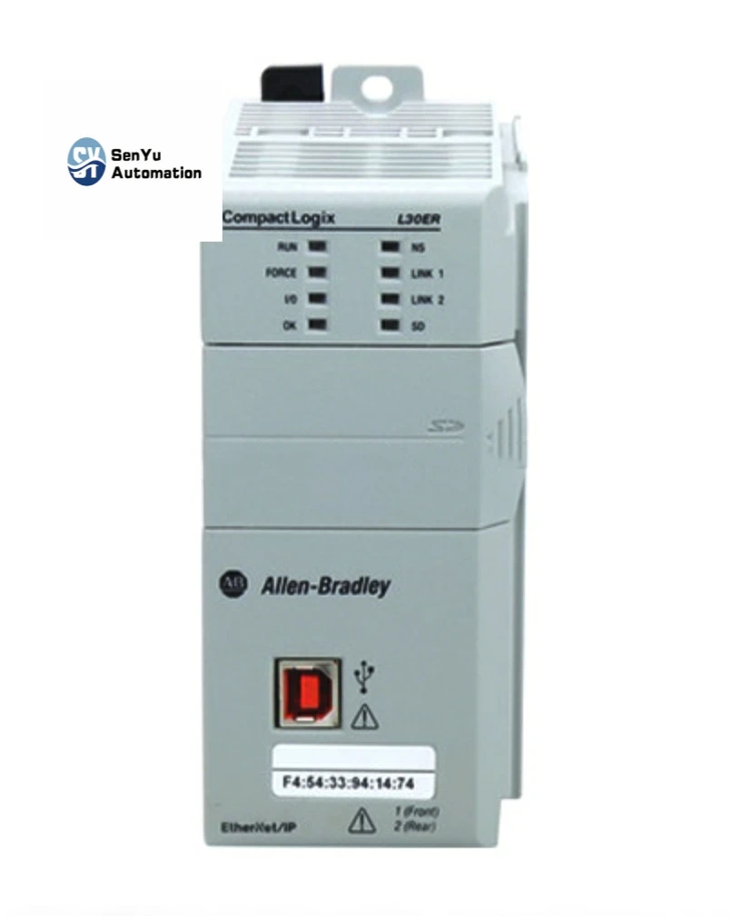 In stock good price 1769-L30ER Allen Bradley CompactLogix 5370 L3 Controller
In stock good price 1769-L30ER Allen Bradley CompactLogix 5370 L3 Controller