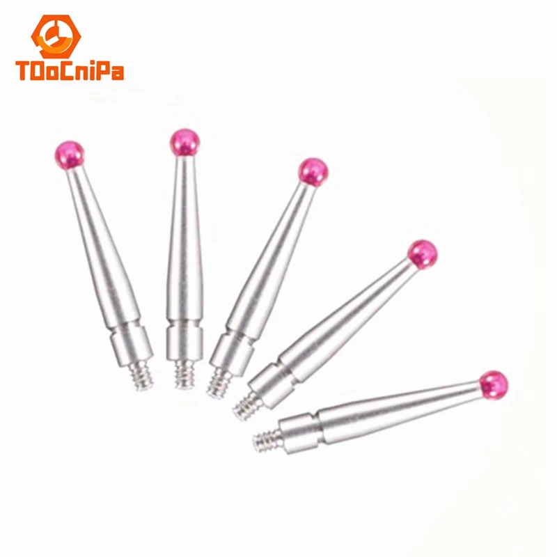 3pcs/lot Ruby Probe Lever Dial Indicator Stylus Probe 1.0 Dial Indicator Probe Needle Measuring Head 2.0
3pcs/lot Ruby Probe Lever Dial Indicator Stylus Probe 1.0 Dial Indicator Probe Needle Measuring Head 2.0