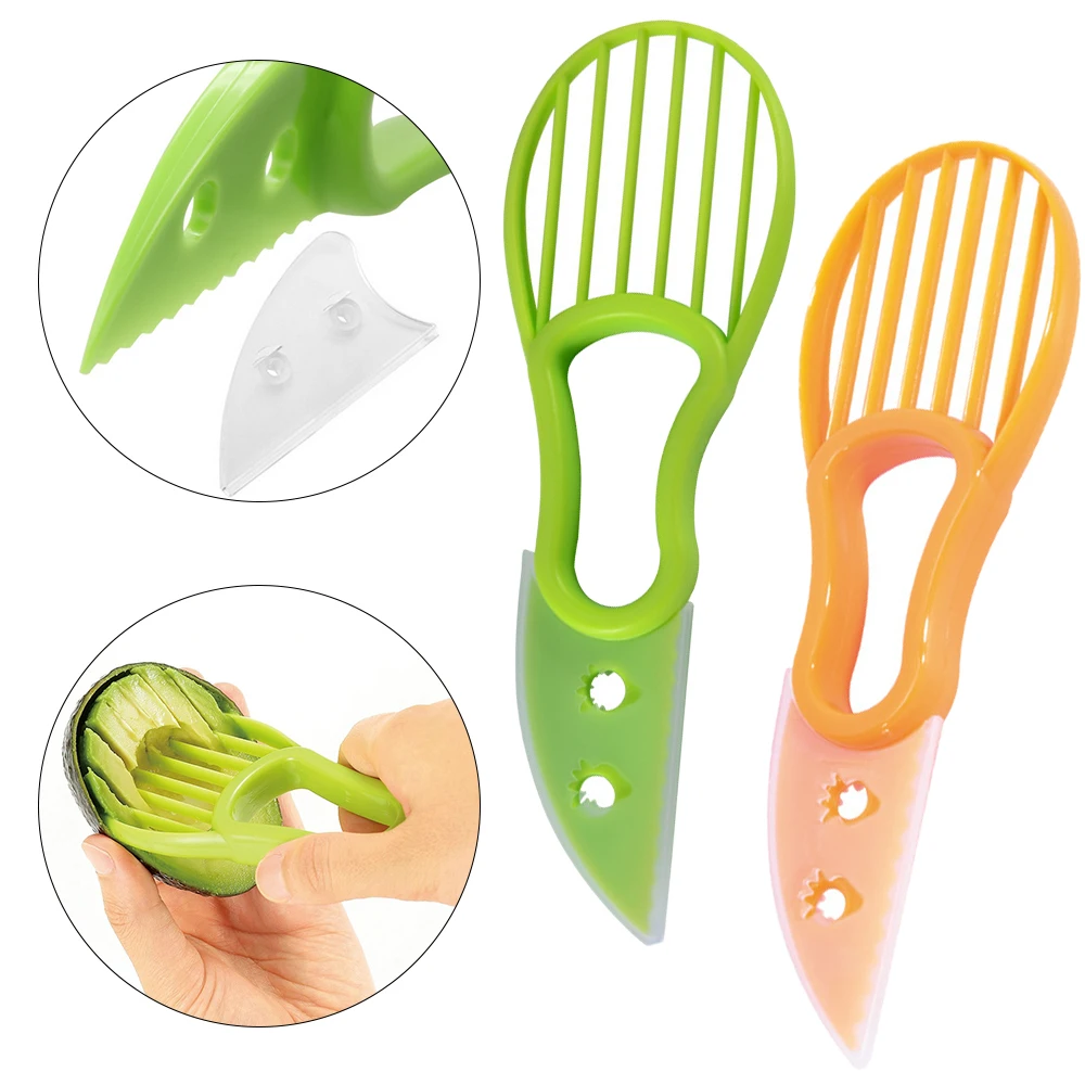 3 In 1 Avocado Slicer Shea Corer Butter Fruit Peeler Cutter Pulp Separator Plastic Knife Vegetable Tools Kitchen Gadgets
3 In 1 Avocado Slicer Shea Corer Butter Fruit Peeler Cutter Pulp Separator Plastic Knife Vegetable Tools Kitchen Gadgets