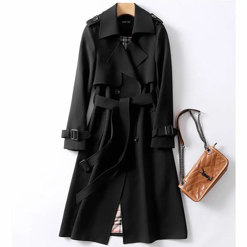 Fashion Trench Coat Women Windbreaker Casual Oversize Color Blocking Patchwork Plus Size Loose Outwear Autumn Winter Clothes
Fashion Trench Coat Women Windbreaker Casual Oversize Color Blocking Patchwork Plus Size Loose Outwear Autumn Winter Clothes
