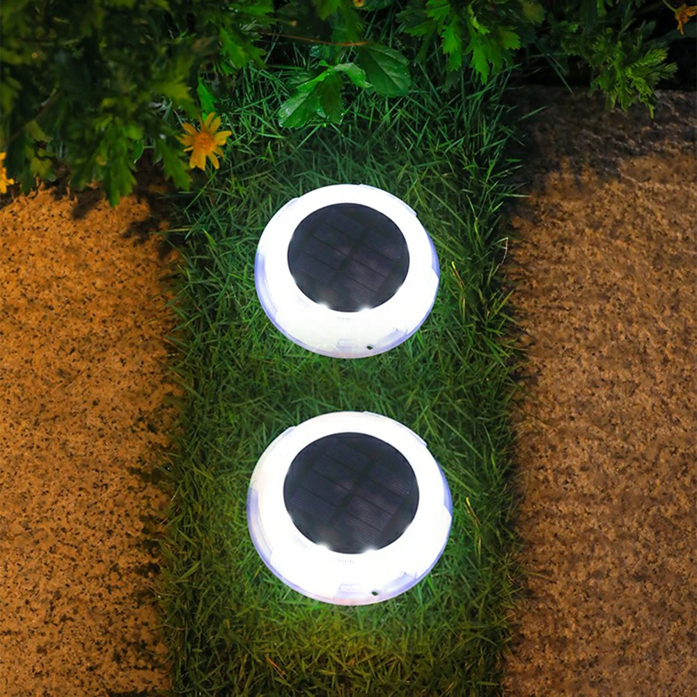 2pcs Solar Powered Disk Lights 12 Led Solar Pathway Lights Outdoor Waterproof Garden Landscape Lighting For Yard Lawn Party
2pcs Solar Powered Disk Lights 12 Led Solar Pathway Lights Outdoor Waterproof Garden Landscape Lighting For Yard Lawn Party