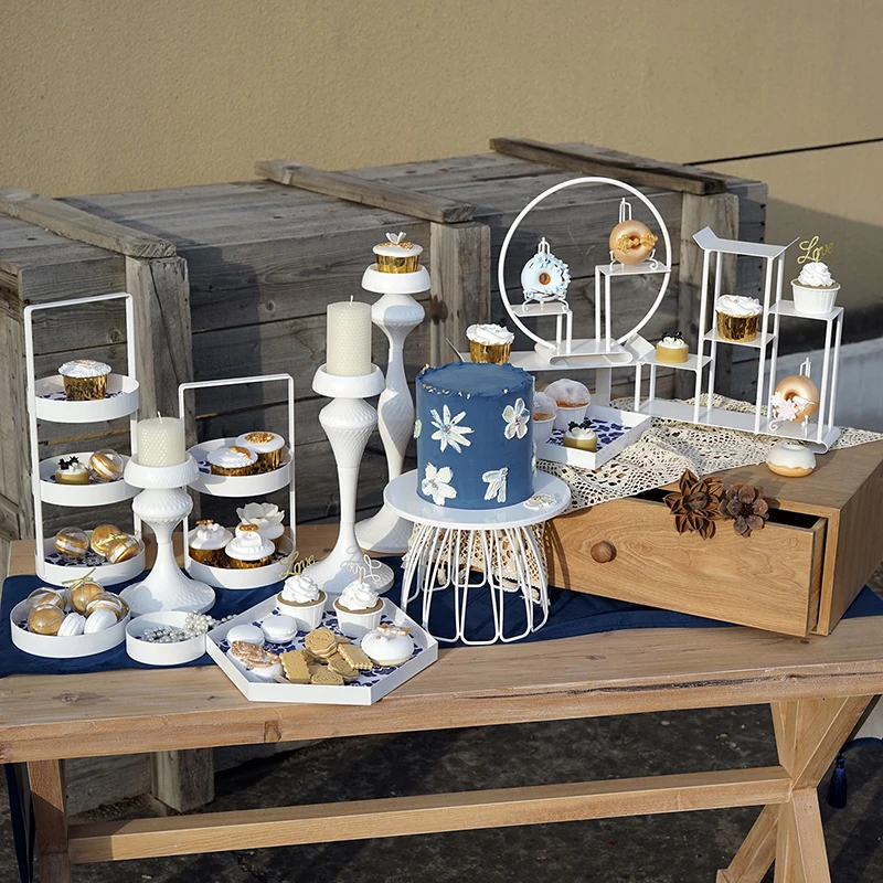 Classic White Wedding Cake Stands Cupcake Plates Fondant Candy Desser Holder Tray Party Birthday Decor Cake Plates Set
Classic White Wedding Cake Stands Cupcake Plates Fondant Candy Desser Holder Tray Party Birthday Decor Cake Plates Set