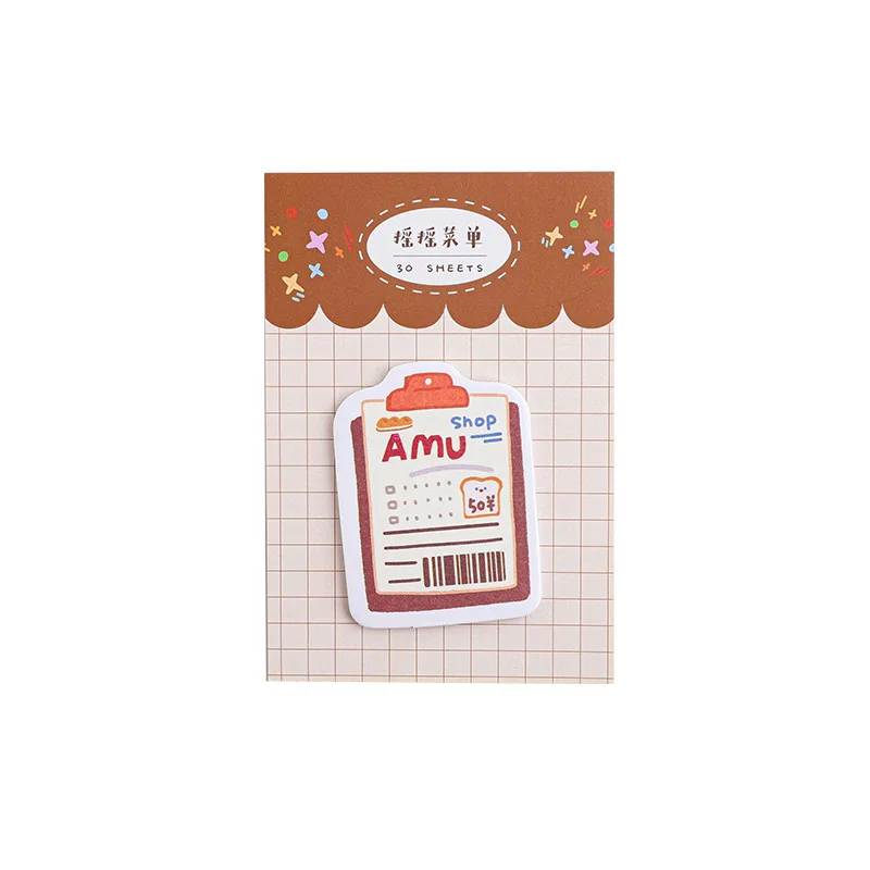 30 Sheets Shake Convenience Store Series Creative Cute Sticky Notes Post Notepad Memo Pad Paper Sticker Office School Sup
30 Sheets Shake Convenience Store Series Creative Cute Sticky Notes Post Notepad Memo Pad Paper Sticker Office School Sup