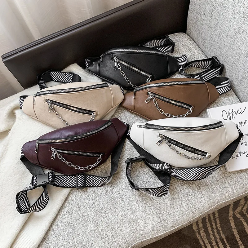Women's chest bag 2021 Korean fashion PU one shoulder messenger bag change mobile phone waist bag women fanny pack for women
Women's chest bag 2021 Korean fashion PU one shoulder messenger bag change mobile phone waist bag women fanny pack for women