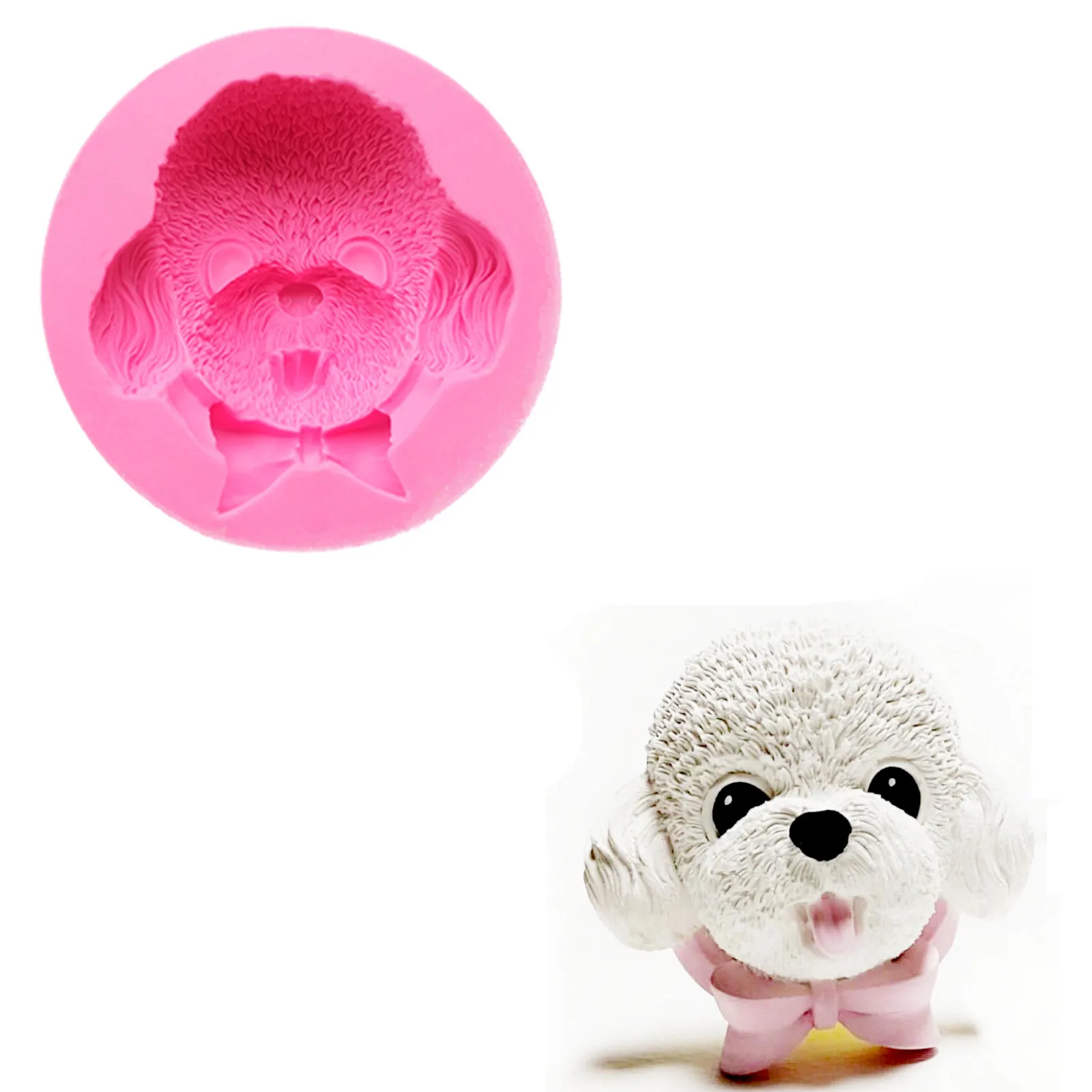 HEARTMOVE Cute Teddy DIY Gypsum Perfume Mold Aromatherapy Wax Mold Car Cake Tool Baking Tool Silicone Mold DIY Dog Soap Mold
HEARTMOVE Cute Teddy DIY Gypsum Perfume Mold Aromatherapy Wax Mold Car Cake Tool Baking Tool Silicone Mold DIY Dog Soap Mold