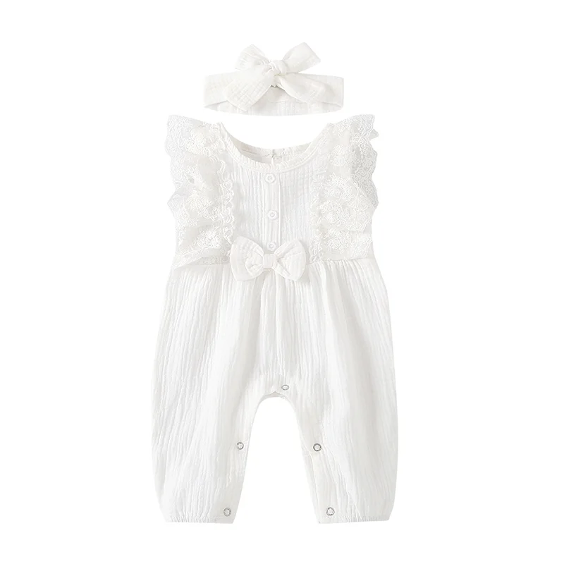Baby Girl Jumpsuit Romper Lace Ruffle For Newborns Clothes Summer 2021 Candy Color Sleeveless Bodysuit Baby Onesie 0-2 Years Old
Baby Girl Jumpsuit Romper Lace Ruffle For Newborns Clothes Summer 2021 Candy Color Sleeveless Bodysuit Baby Onesie 0-2 Years Old