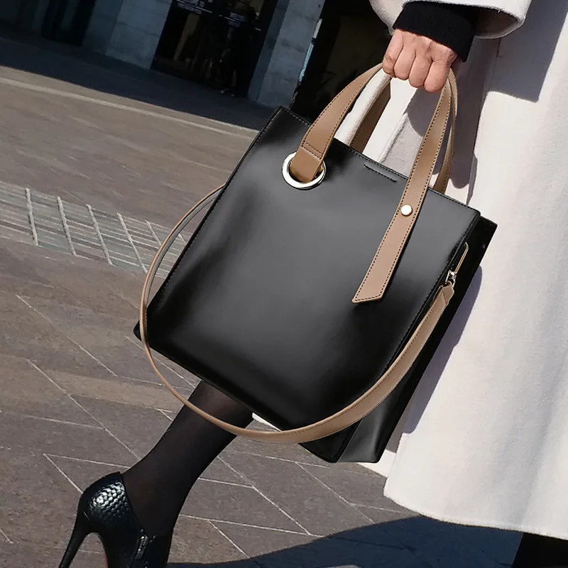 100% Genuine Leather Handbags 2020 New Ladies Fashion Solid Color Broadband Large Capacity Single Shoulder Bag Purses Gg
100% Genuine Leather Handbags 2020 New Ladies Fashion Solid Color Broadband Large Capacity Single Shoulder Bag Purses Gg