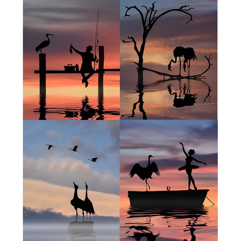 5D DIY Animal Landscape Diamond Painting Cross Stitch Full Square Round Drill Embroidery Colorful Handmade Room Wall Decor Craft
5D DIY Animal Landscape Diamond Painting Cross Stitch Full Square Round Drill Embroidery Colorful Handmade Room Wall Decor Craft